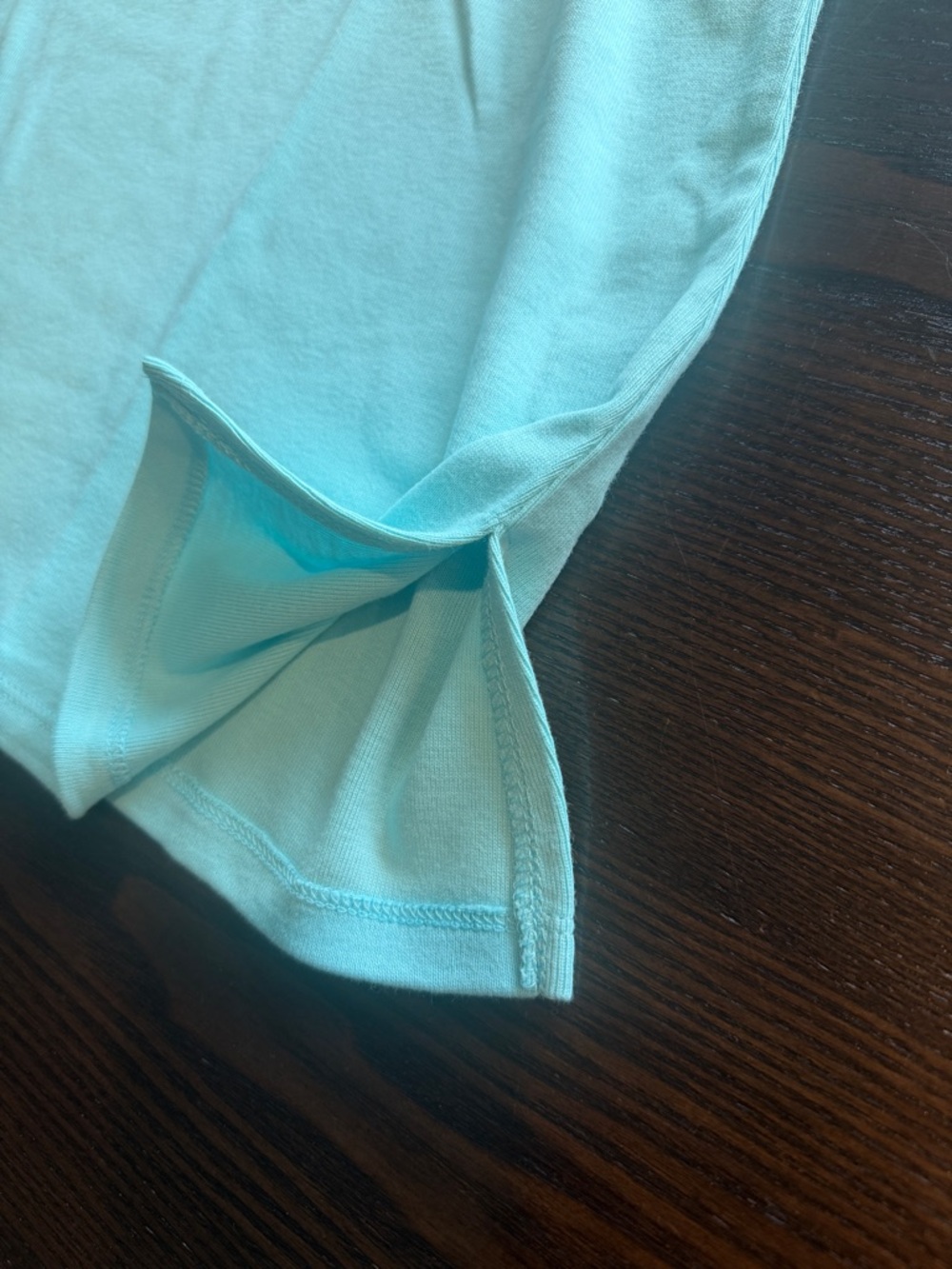 Light Aqua Women's Tunic Top - QVC - Picture 6 of 12